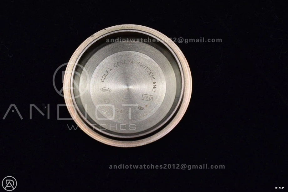 Bracelet President GMF RG 40 DayDate Dial A2836 V2 Crystal Steel On RG 904L Markers Plated 0303